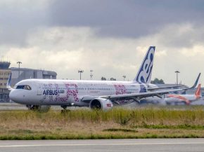 
L avionneur européen Airbus a lancé hier une campagne internationale d essais en vol de son tout dernier monocouloir long-courr