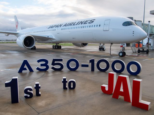Japan Airlines réceptionne son premier Airbus A350-1000 2 Air Journal