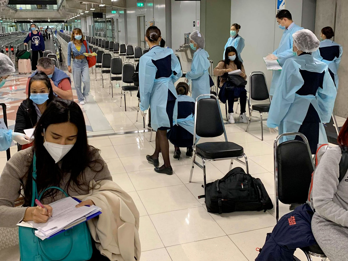 Un terminal de l'aéroport de Bangkok se transforme en hôpital 72 Air Journal
