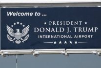 
L’aéroport international de Palm Beach, en Floride, porte désormais officiellement le nom de   Donald J. Trump International