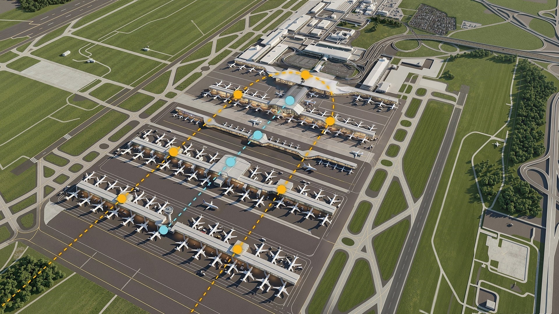 Washington Dulles : Donald Trump lance un chantier géant de 22,5 milliards de dollars