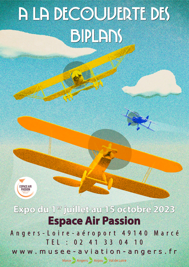 Musée Espace Air Passion : exposition consacrée aux biplans et horaires d'été 1 Air Journal
