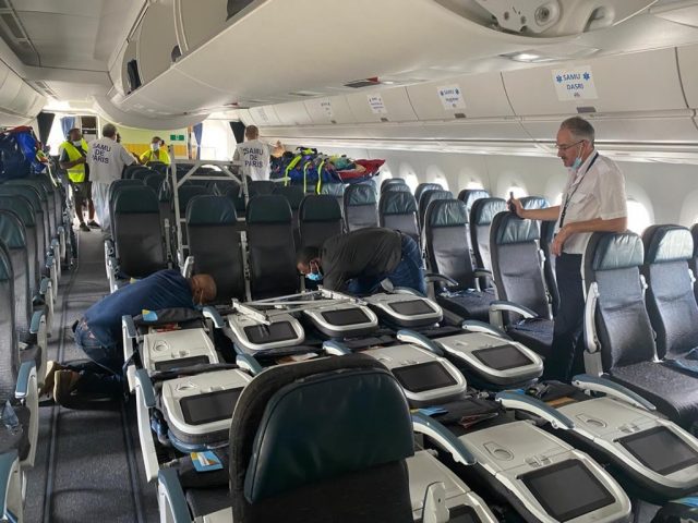 Air Caraïbes en A350 pour la médecine de catastrophe 2 Air Journal