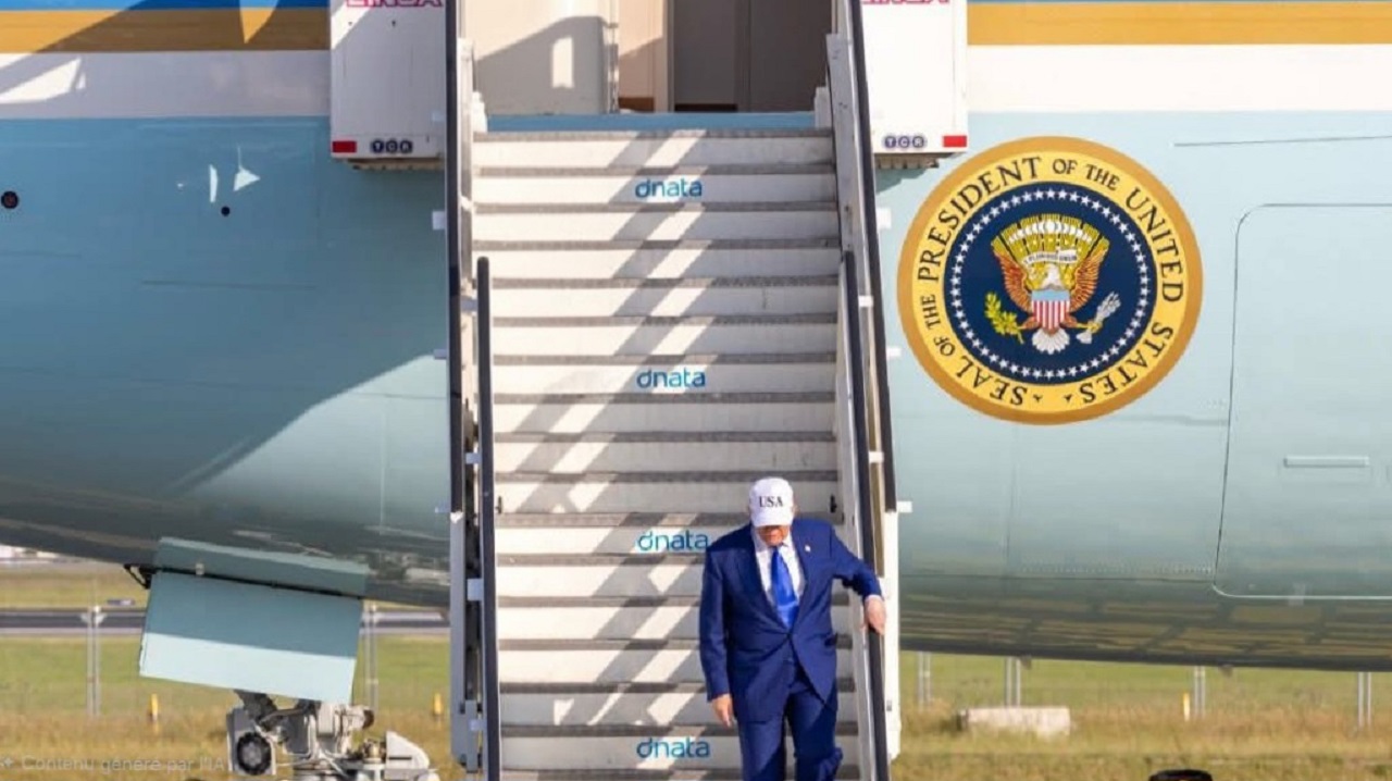 Air Force One contraint au demi-tour : le vol de Donald Trump vers Davos retardé par une avarie électrique 1 Air Journal