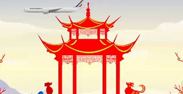 A l occasion de&nbsp;la période du Nouvel An Chinois (du 12 février au 2 mars 2018), Air France a prévu des attentions particul