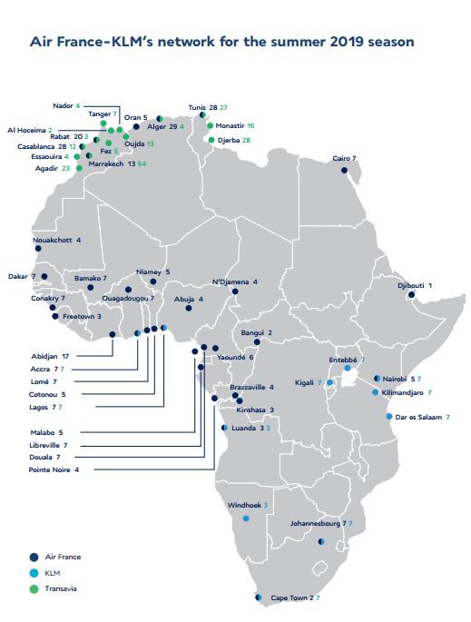 Air France-KLM et l’Afrique cet été 3 Air Journal