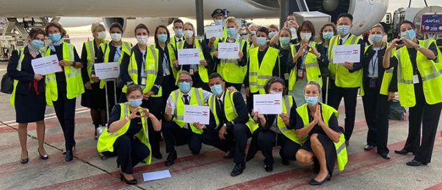 Air France et ses salariés se mobilisent pour le Liban 1 Air Journal