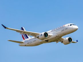 
La compagnie aérienne Air France a accueilli hier à Roissy son douzième Airbus A220-300 sur 60 attendus, alors que le futur la