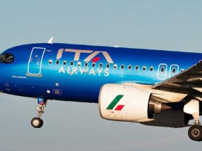 
ITA Airways aurait près d’un tiers de sa flotte moyen-courrier immobilisée à cause des défauts du Pratt & Whitney PW100