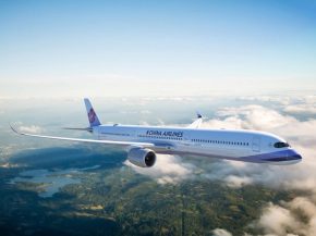 
La compagnie nationale taïwanaise China Airlines a confirmé l’achat de cinq nouveaux Airbus A350-1000, consolidant ainsi son 