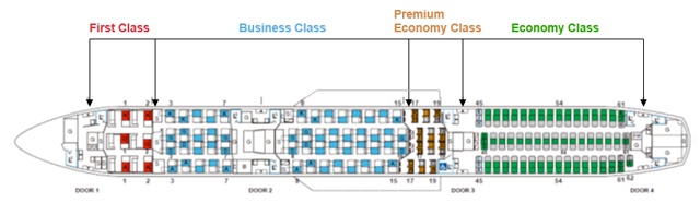 Japan Airlines dévoile les cabines de son Airbus A350-1000 6 Air Journal