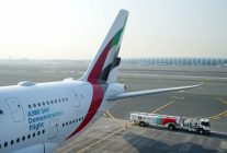 
Emirates est devenue la première compagnie aérienne au monde à effectuer un vol de démonstration d un superjumbo Airbus A380 