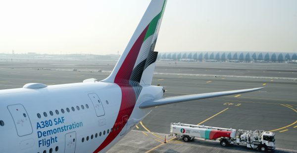 
Emirates est devenue la première compagnie aérienne au monde à effectuer un vol de démonstration d un superjumbo Airbus A380 