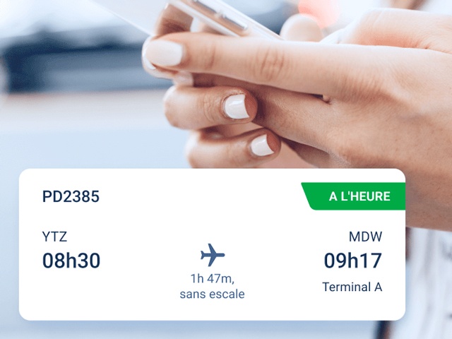 Canada : Porter Airlines lance une application mobile
