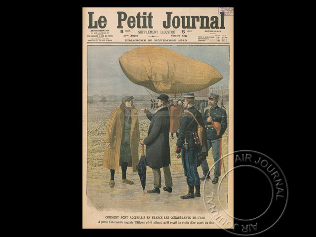 Le 28 décembre 1910 dans le ciel : Le « City of Cardiff » se pose à Issy-les-Moulineaux