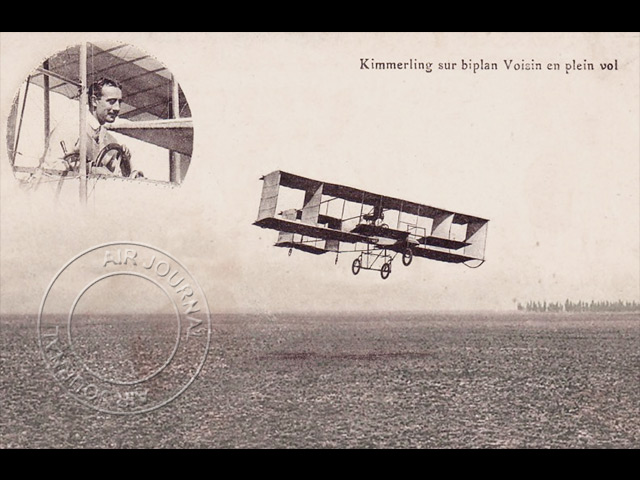 Le 16 juin 1910 dans le ciel : L’appareil de Kimmerling lui fait défaut