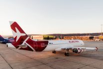 
Un Airbus A320 reliant Varsovie à Tel-Aviv et opéré par la compagnie bulgare Electra Airways pour le compte de LOT Polish Airl