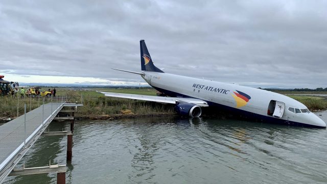 Montpellier-Méditerranée fermé après la sortie de piste d'un Boeing 737 cargo 24 Air Journal