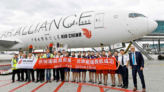 Air China reprend ses vols quotidiens entre Pékin et Munich 1 Air Journal