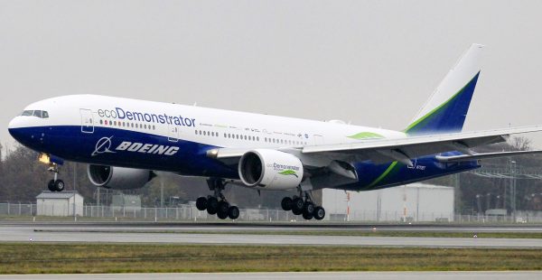 Boeing a exposé cette semaine à l aéroport de Francfort son programme ecoDemonstrator qui rassemble des projets technologiques 