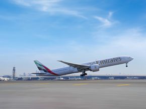 
Emirates a annoncé les prochains déploiements de ses 777 rétrofittés sur les destinations suivantes : Lisbonne, Dublin, Hong 