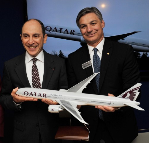 air-journal boeing 777 qatar bourget
