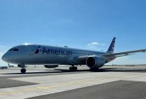
American Airlines s’est posée ce 7 mai pour la première fois sur le tarmac de l’aéroport international Nice-Côte d’Azur