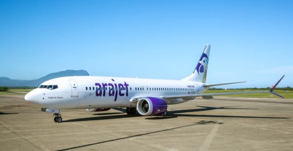 
La compagnie aérienne Arajet a accueilli à Saint-Domingue son 13ᵉ Boeing 737 MAX 8, baptisé “Isabel de Torres”, du 