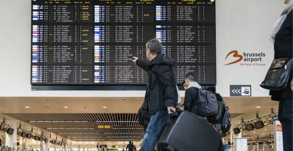 
L’aéroport de Bruxelles-Zaventem a accueilli l’année dernière près de 19 millions de passagers, une hausse de 102% par 