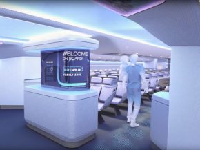 Dans une vidéo en images de synthèse, Airbus imagine comment sera la cabine des avions à l horizon 2030, soit à peine dans 11 