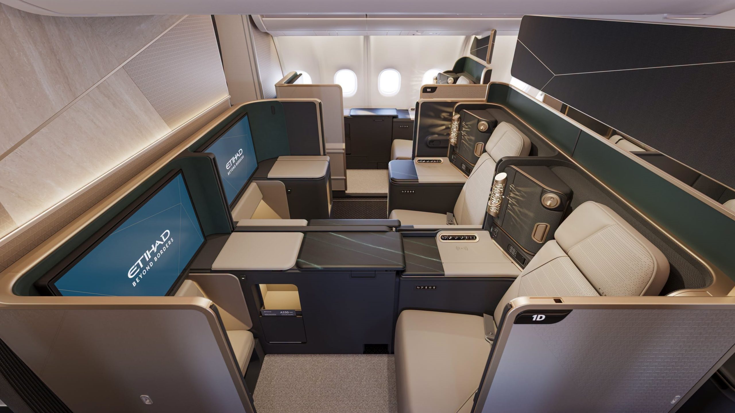 Etihad dévoile les nouveaux sièges de ses A330neo et son univers « Beyond Borders » 2 Air Journal