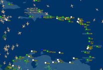 
Les autorités américaines ont interdit temporairement à leurs compagnies aériennes de survoler une large partie des Caraïbes