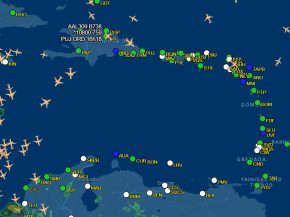 
Les autorités américaines ont interdit temporairement à leurs compagnies aériennes de survoler une large partie des Caraïbes