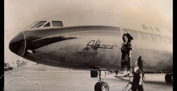 Histoire de l’aviation – 1er mai 1959. Immatriculé F-BHRA, l’appareil de type moyen-courrier de la compagnie aérienne Air 