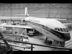 
Histoire de l’aviation – 1er mai 1959. D’ici cinq jours, l’appareil connu sous le nom d’Alsace immatriculé F-BHRA, ap