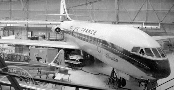 
Histoire de l’aviation – 1er mai 1959. D’ici cinq jours, l’appareil connu sous le nom d’Alsace immatriculé F-BHRA, ap