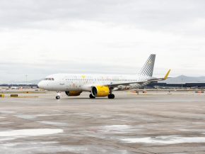 
Vueling, compagnie aérienne du groupe IAG, a effectué mercredi son premier vol avec du carburant durable (SAF, sustainable avia