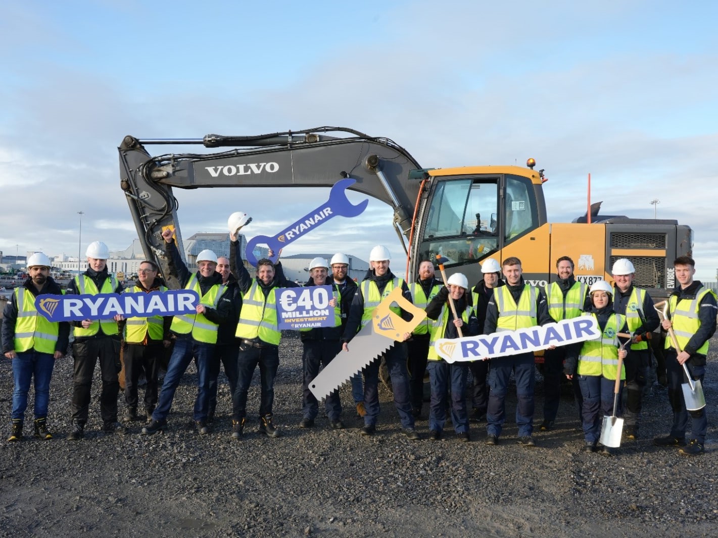 Ryanair : nouveau hangar de maintenance à Dublin, 12,4 millions de passagers en janvier