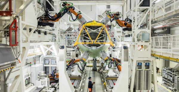 L avionneur européen Airbus a inauguré à Hambourg, en Allemagne, une nouvelle chaîne d’assemblage fortement automatisé pour