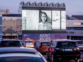 A l arrêt pendant la pandémie du coronavirus, l aéroport international de Vilnius, la capitale de la Lituanie, a transformé un