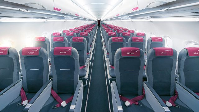 Eurowings vend le siège du milieu vide pour la distanciation sociale 1 Air Journal