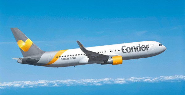 Filiale du tour-opérateur britannique Thomas Cook en faillite, la compagnie allemande Condor poursuit ses opérations aériennes 