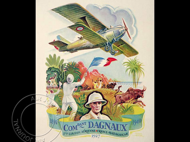 Le 21 janvier 1927 dans le ciel : 1er raid aérien Paris-Madagascar en simple aéroplane