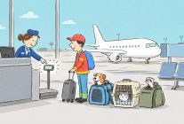 
Voyager avec un chien ou un chat reste possible chez la grande majorité des compagnies aériennes européennes, à condition de 