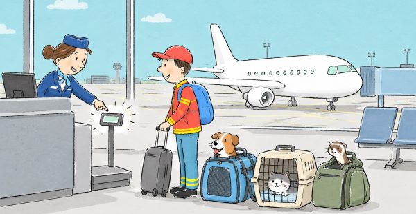
Voyager avec un chien ou un chat reste possible chez la grande majorité des compagnies aériennes européennes, à condition de 