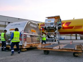 
Le premier avion DHL Express a décollé, le 15 juillet dernier, depuis le nouveau site de tri implanté à l’aéroport Lyon-Sa