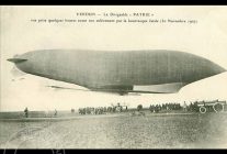 
Histoire de l’aviation – 22 juillet 1907. Avant quatre heures du matin, ce 22 juillet 1907, le dirigeable militaire baptisé 