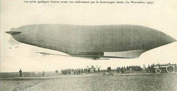 Le 23 novembre 1907 dans le ciel : Direction Verdun pour le « Patrie » 1 Air Journal