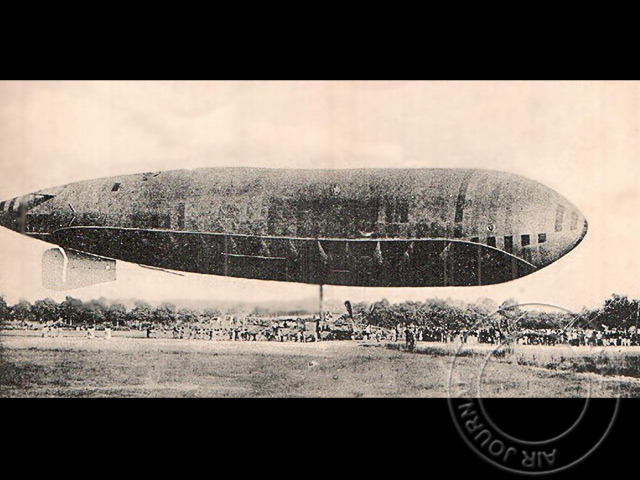 Le 23 septembre 1913 dans le ciel : Le raid du dirigeable « Adjudant-Vincenot »