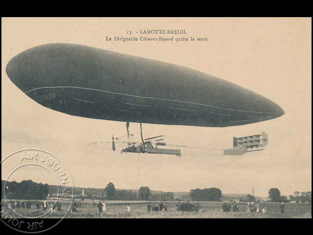 Le 16 octobre 1910 dans le ciel : Le « Clément-Bayard » en route vers la Grande-Bretagne